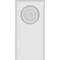 Ekena Millwork Standard Foster Bullseye Plinth Block With Rounded Edge, 3"W x 6"H x 1/2"P PBP030X060X050FOS04 - alternate 3